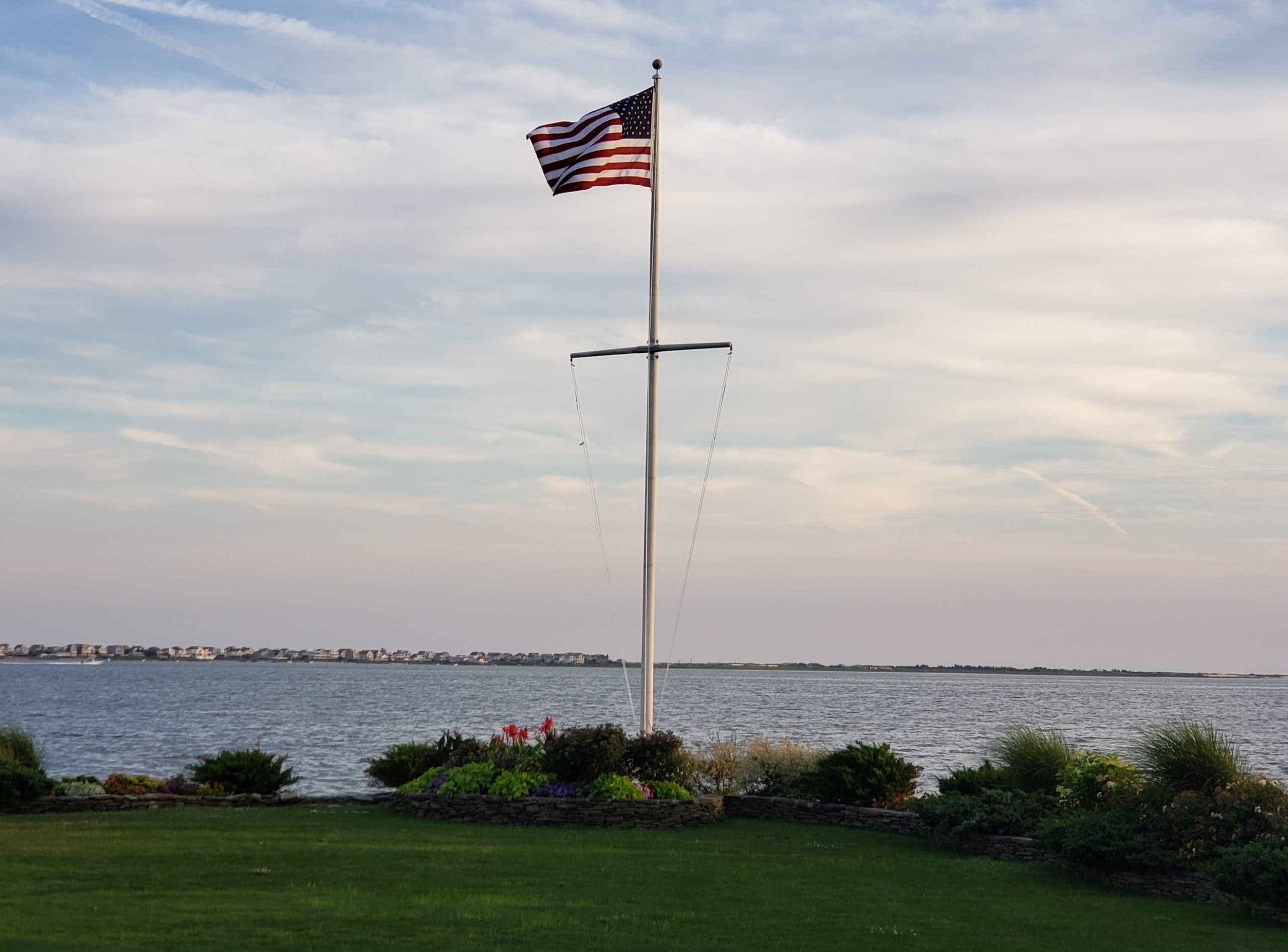 Nautical Flagpole Installation